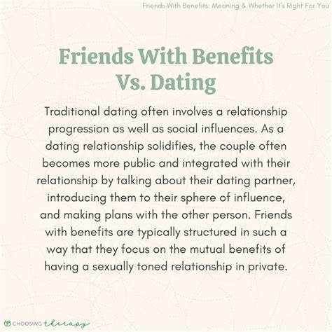 friends with benefits vs dating